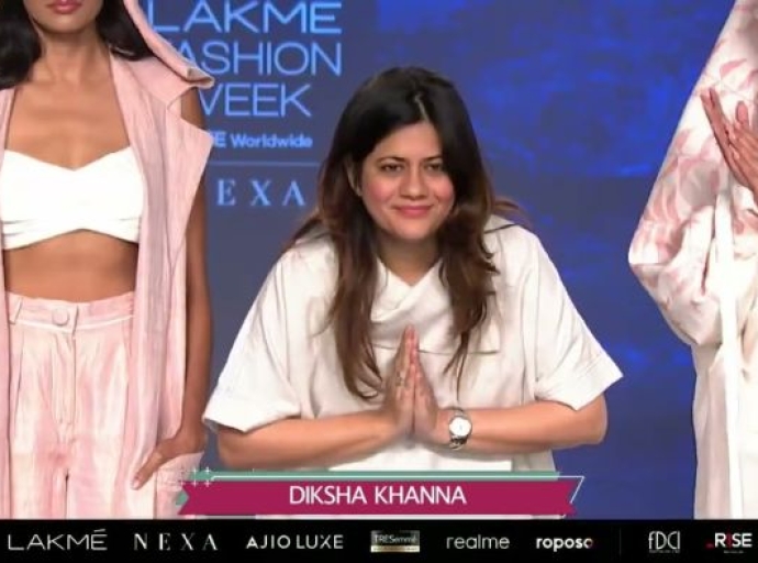 Diksha Khanna highlights liminality at Lakme